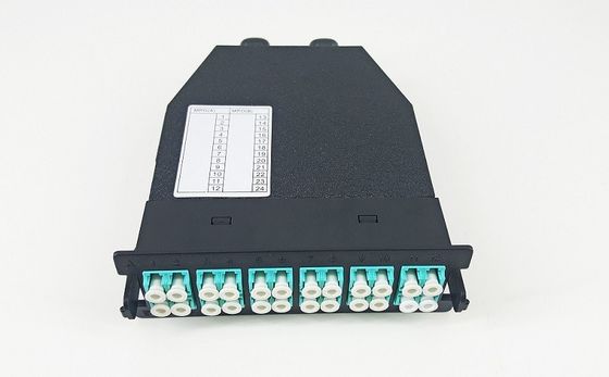24 Cores MPO MTP Optic Patch Panel Module Cassette For Data Center