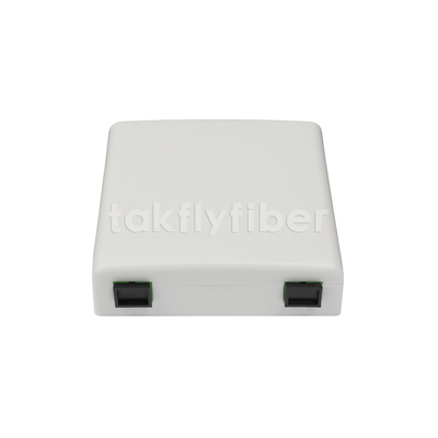 86 Type FTTH Faceplate Box SC APC SC UPC 2 Port Fiber Optic Wall Outlet