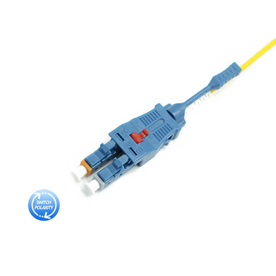 OS2 LC Uniboot Patch Cord G657A1 Fiber Polarity Changeable Singlemode