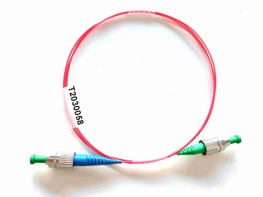 FC APC To FC UPC Polarization Maintaining Jumpers 980nm 0.9mm Loose Tube Patch Cord