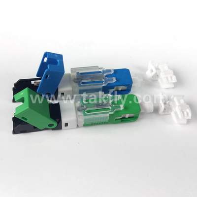 Single Mode Sc Fiber Optic Fast Connector In FTTH