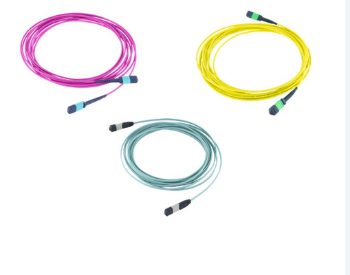 Mpo Mtp Om3 Om4 Fiber Optic Cable Multi Mode