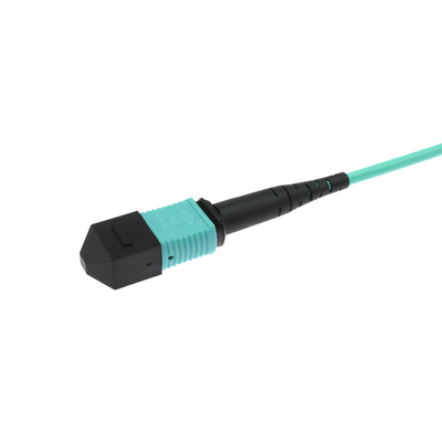 PVC/LSZH Multi Mode MPO MTP Fiber Optic Cable 20m Length with -20.C To 70.C Operating Temperature