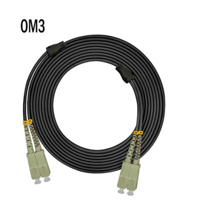 Multimode Fiber Optic Patch Cord With Customizable Lengths And Low Insertion Loss Of &lt;0.3dB