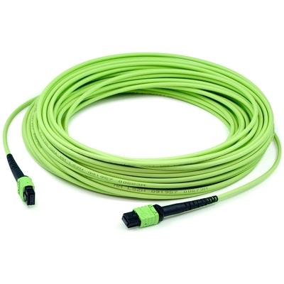 16 Core SM MM MPO MTP Fiber Optic Jumper Cable for Data Center FTTX Customizable