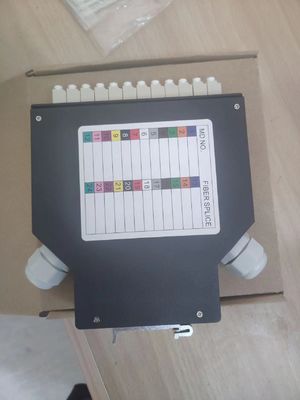 Terminal Box DIN Rail Mounted Aluminum LC/Sc Sx/Dx Fiber Optic for Telecom FTTX
