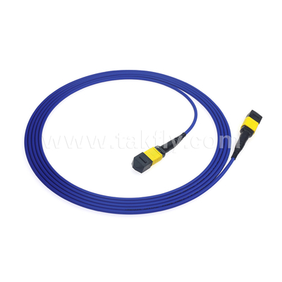 Data Center FTTX Fiber Optic Cable MPO Patch Cord MTP Trunk Cable Armored SM MM Jumper