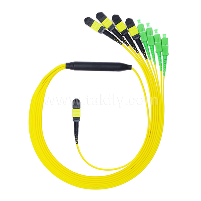 Optional MTP Trunk Cable MPO/MTP SC/LC/FC/ST/MPO Fiber Optic Cable for Data Center