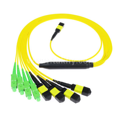 MPO/MTP Patchcord Fanout Splitter LC/SC/MPO Singlemode Fiber Optic Cable for Data Center AI FTTx Telecom