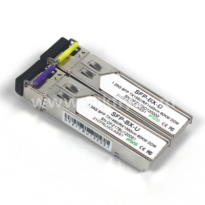 1.25Gbps SFP Bi-Directional Transceiver MMF 2KM Reach Tx1310nm/Rx1550nm