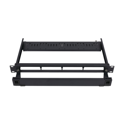 1U Rack Mount MPO-LC Cassette Adapter Panel with 96F Fiber Count Size 430*338.5*43.6mm