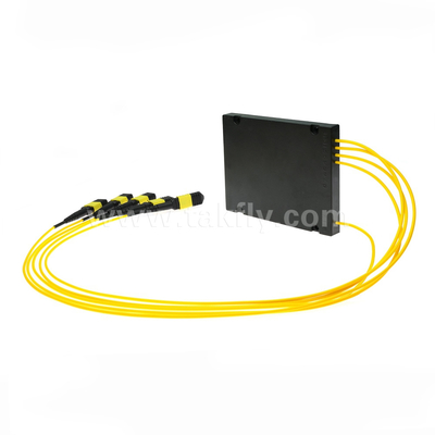 Fiber Optic Cable MPO/MTP SM/MM PLC Splitter 1x4 for Data Center FTTX