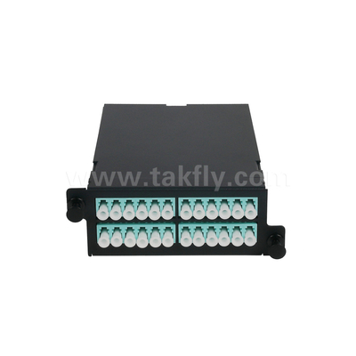 1U Rack Mount 24F MPO-LC MTP Patch Panel High Density 96F For Data Center
