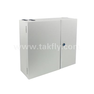 96-Core Indoor Fiber Cross-Hanging Wall Cabinet Designed for OTDR Machine