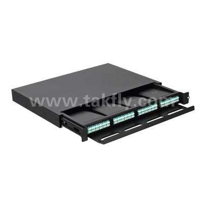 MPO/MTP Patch Panel Management Cassette Slidable Type Fiber Optic for Data Center FTTX Cabling
