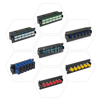 Customizable Fiber Optic MPO Cassette MTP Patch Panel Slidable Type for Data Center FTTX