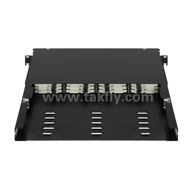 Fiber Optic MPO Cassette MTP Patch Panel 144 Cores Super-high Density For Data Center FTTX