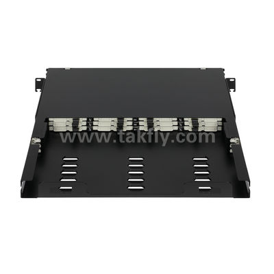 MPO Patch Panel MTP Cassette 144 Cores Super-high Density Fiber Optic For Data Center FTTX