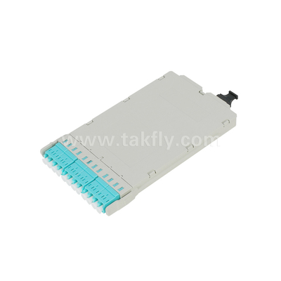 Fiber Optic MPO Cassette MTP Patch Panel 144 Cores Super-high Density For Data Center FTTX