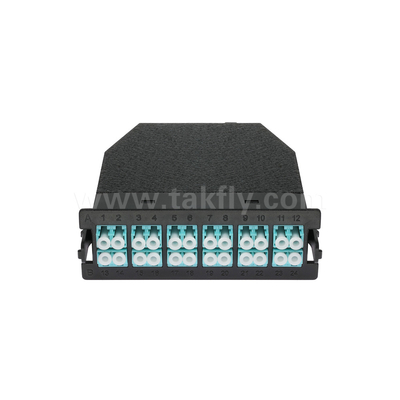 Fiber Optic MPO Cassette Module MPO/MTP-LC 12C/24C for Data Center FTTX