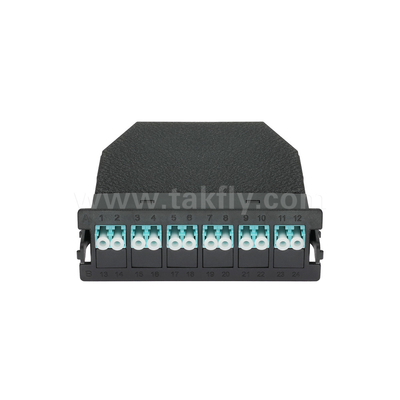 Fiber Optic MPO Cassette Module MPO/MTP-LC 12C/24C for Data Center FTTX
