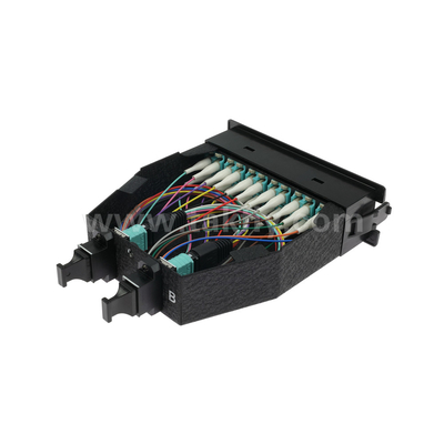 Fiber Optic MPO Cassette Module MPO/MTP-LC 12C/24C for Data Center FTTX
