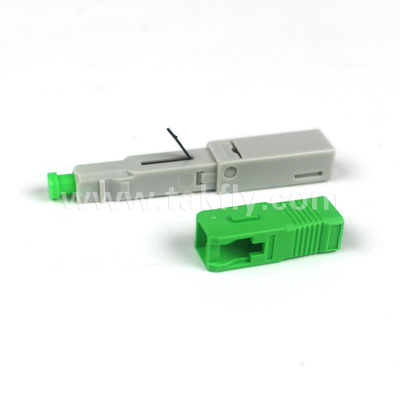 SC/APC Field Installable Fast Connector Embedded-APC for 62.5/125µm OM1 Plastic Fiber Mode