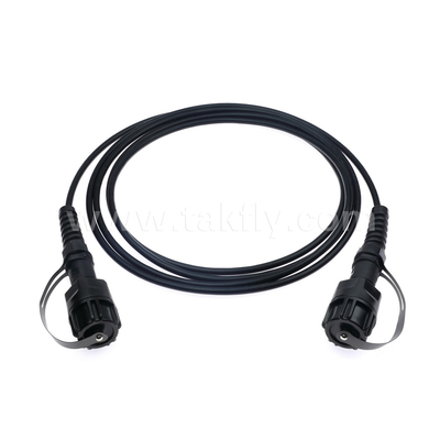 SM/MM MPO Patch Cord MTP Trunk Cable ODVA-MPO/MTP Waterproof Jumper for Data Center FTTX