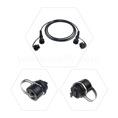 MPO/MTP Patch Cord Waterproof Trunk Cable ODVA-MPO/MTP SM/MM Jumper for Data Center FTTX