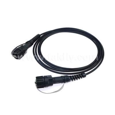 MPO/MTP Patch Cord Waterproof Trunk Cable ODVA-MPO/MTP SM/MM Jumper for Data Center FTTX