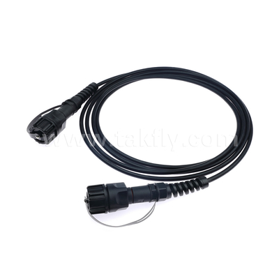 SM/MM MPO Patch Cord MTP Trunk Cable ODVA-MPO/MTP Waterproof Jumper for Data Center FTTX