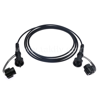 SM/MM MPO Patch Cord MTP Trunk Cable ODVA-MPO/MTP Waterproof Jumper for Data Center FTTX