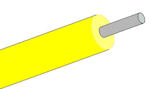 2KM or Customized Length Per Drum Tight Buffered Fiber for Outdoor ADSS Fiber Optic Cable