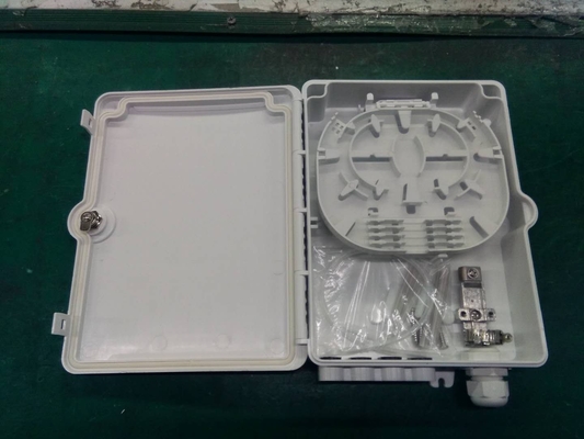 CAT5e Cable Compatible 8 Core Termination Box for Quick and Easy Fiber Optic Cable Setup