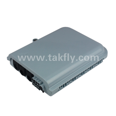 ABS 8 Core Termination Box For Fiber Optic Cable with Anti-Theft Locking Mechanism