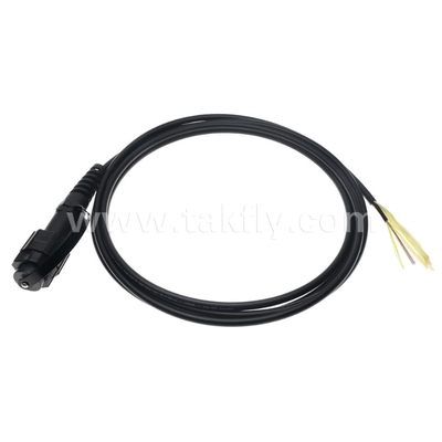 SM/MM MPO Pigtail Patch Cord MTP Trunk Cable ODVA-MPO/MTP Waterproof for Data Center FTTX