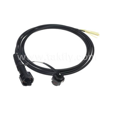 SM/MM MPO Pigtail Patch Cord MTP Trunk Cable ODVA-MPO/MTP Waterproof for Data Center FTTX