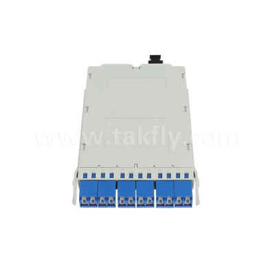 Fiber Optic MPO Cassette Module Pre-terminated MPO/MTP-LC 12C for Data Center FTTX