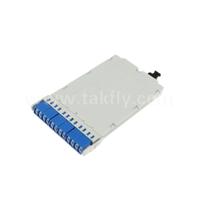 Fiber Optic MPO Cassette Module Pre-terminated MPO/MTP-LC 12C for Data Center FTTX