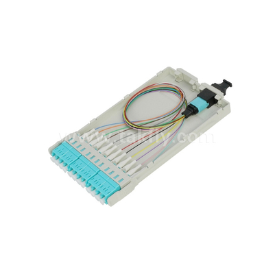 Fiber Optic MPO Cassette Module Pre-terminated MPO/MTP-LC 12C for Data Center FTTX