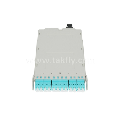 Fiber Optic MPO Cassette Module Pre-terminated MPO/MTP-LC 12C for Data Center FTTX