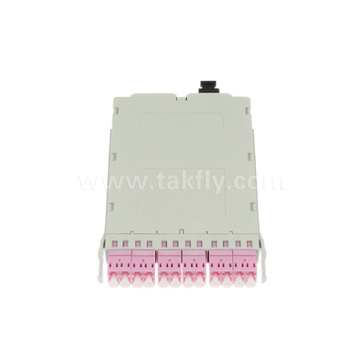 Fiber Optic MPO Cassette Module Pre-terminated MPO/MTP-LC 12C for Data Center FTTX