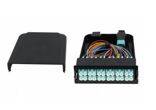 Multicore Core MPO Cassette Panel -Slidable Type with LSZH Cable Material