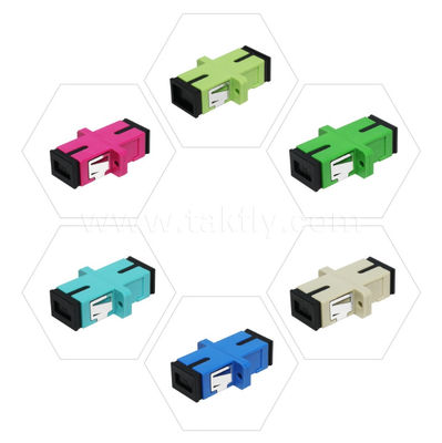 SC Adapter Cable Coupler APC/UPC Simplex/Duplex Fiber Optic for Data Center FTTH Multicore
