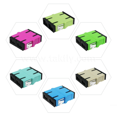 Customizable Fiber Optic Adapter Cable Coupler SC APC/UPC Simplex/Duplex for Data Center FTTH Multicore