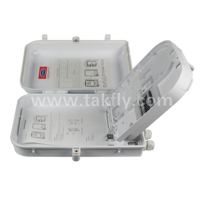 16 Ports Fiber Optic Termination Box Light Weight Insert and Pull out Life 1000 times FTTx Cable Termination Box