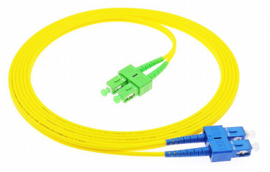 3.0mm Cable Diameter SC-SC Simplex/Duplex Fiber Optic Patch Cord with Returnloss UPCSM≥50dB APCS≥60dB