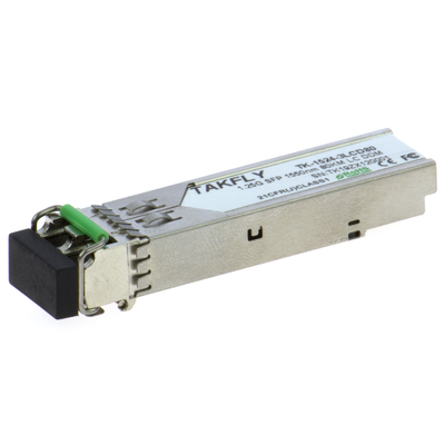 1.25G SFP 1550nm 80KM SMF DDM LC CISCO JUNIPER HUAWEI COMPATIBLE OPTICAL TRANSCEIVER MODULE with Receiver Sensitivity -26dBm