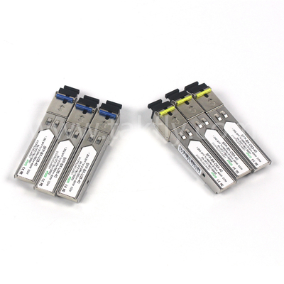 1.25G SFP BIDI Optical Transceiver Module Tx1310/Rx1550nm 40KM SMF DDM LC CISCO JUNIPER HUAWEI COMPATIBLE