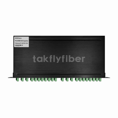 16CH DWDM MUX DEMUX with Monitor and Extention Port 1625nm OTDR and EDFA
